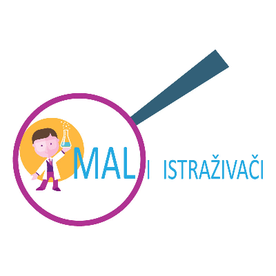 Logo predškolske ustanove Mali istraživači